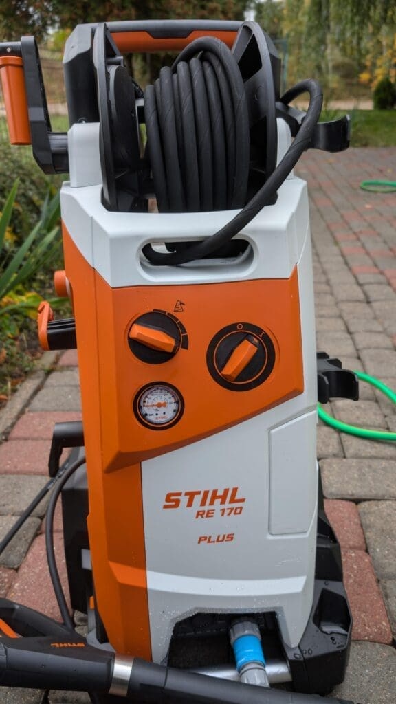 myjka ciśnieniowa stihl do mycia kostki brukowej i elewacji