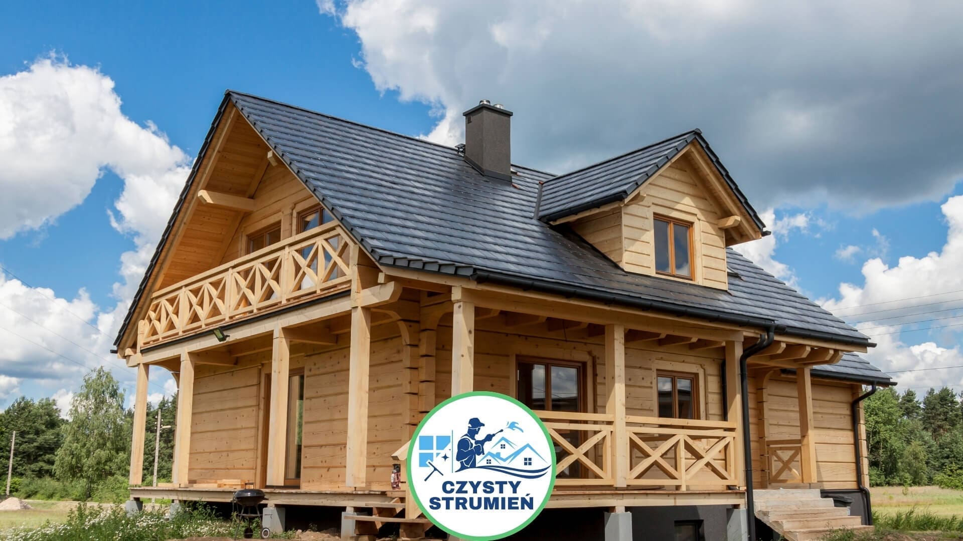 Jak pielęgnować drewniany dom, aby dobrze się prezentował? 