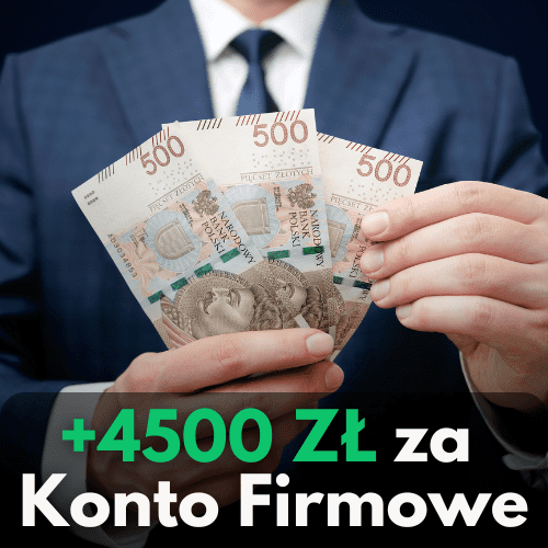 4500 zł za konto firmowe Erste Bank Santander proste warunki